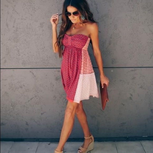 Free People Tops - Free People Across The Sea Printed Pocketed Tunic - S